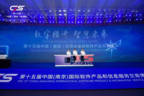 第十五届中国南京软博会 信息咨询服务赋能数字经济新未来